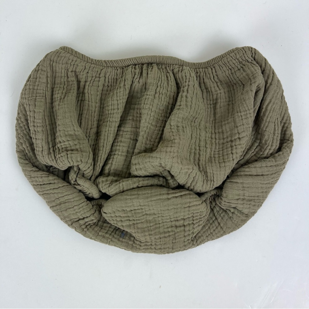 The Simple Folk | The Gauzy Organic Muslin Bloomer Sage | 8/9 Years